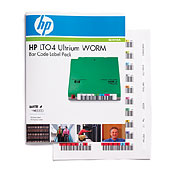 HP Q2010A LTO4 Ultrium egyszer írható (WORM) mágnesszalaghoz vonalkód címke csomag HP Q2010A LTO4 Ultrium egyszer írható (WORM) mágnesszalaghoz vonalkód címke csomag