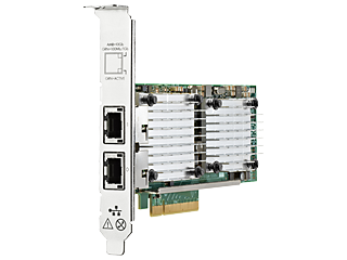HPE Ethernet 10Gb 2-port 530T Adapter Right facing