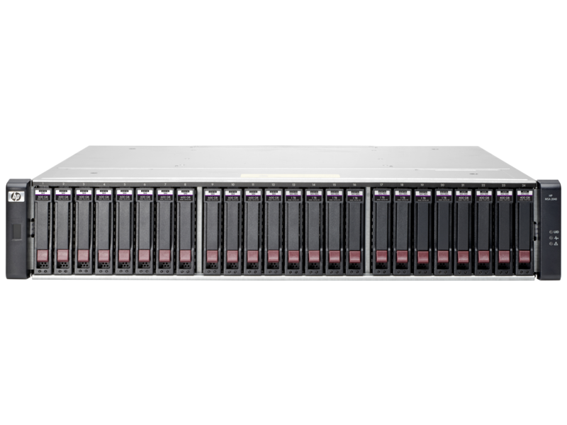 HPE MSA 2040 ES SAN DC SFF Storage