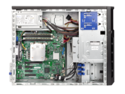 HPE P03705-425 ProLiant ML30 Gen9 E3-1220v6 1P 8GB-U B140i 4LFF 350W PS DVD Perf Server/TV HPE P03705-425 ProLiant ML30 Gen9 E3-1220v6 1P 8GB-U B140i 4LFF 350W PS DVD Perf Server/TV