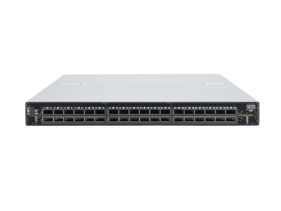 Mellanox InfiniBand EDR 100 Gb/sec 36-port Connector-side-inlet Airflow (RAF) Managed Switch