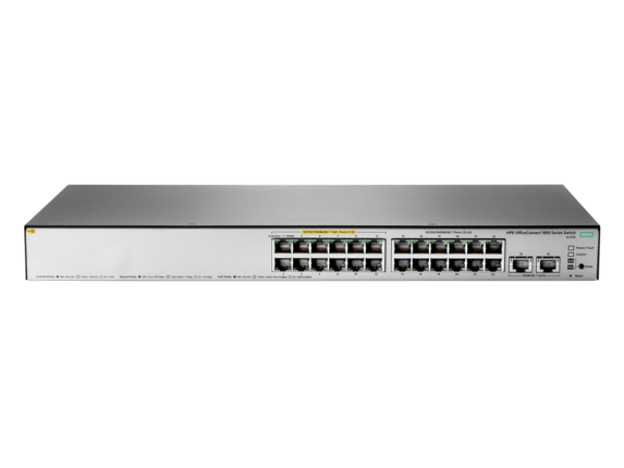 HPE OfficeConnect 1850 24G 2XGT PoE+ 185W Switch