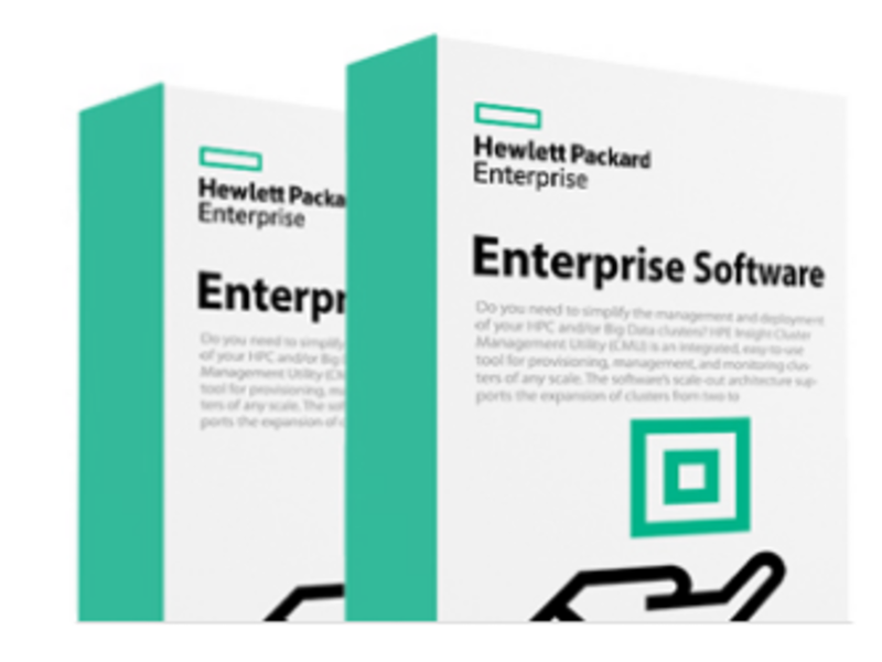 HPE IMC Enterprise 软件平台，带 50 个节点的电子使用许可 Center facing