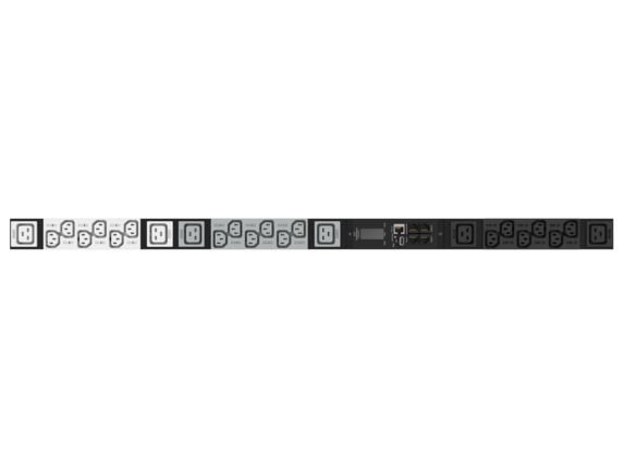 HPE G2 Metered 3Ph 22kVA/60309 5-wire 32A/230V Outlets (18) C13 (6) C19/Vertical INTL PDU