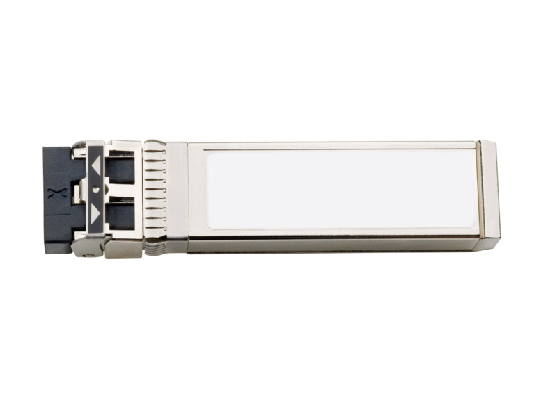 Emetteur-récepteur optique à languette HPE 32 Go SFP28 ondes courtes température étendue (1 unité) Center facing