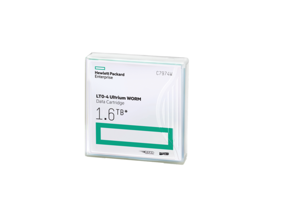 HPE LTO-4 Ultrium 1.6TB WORM Custom Label Data Cartridge 20 Pack