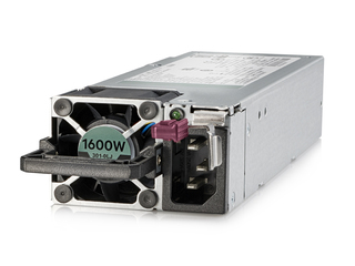 HPE 1600 瓦灵活插槽铂金级热插拔低卤电源套件 Left facing