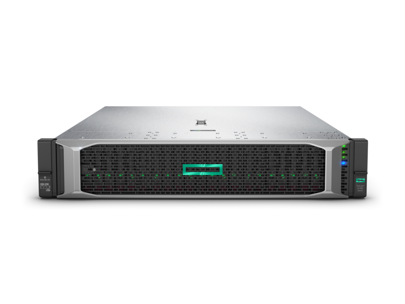 HPE ProLiant DL380 Gen10 4210R 2.4 GHz 10 核 1P 32GB-R P408i-a 8SFF 800 瓦电源服务器 Center facing