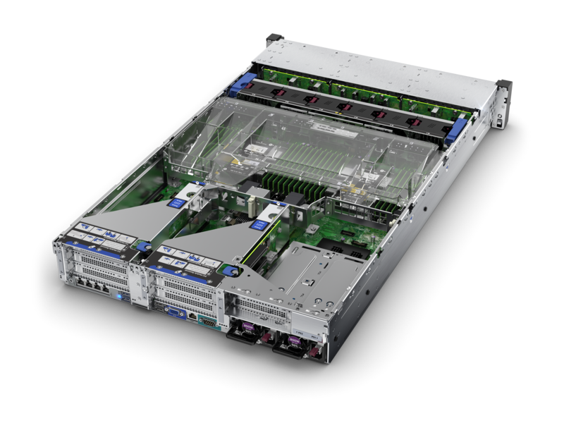 Serveur HPE ProLiant DL560 Gen10 6254, quadriprocesseur, 256 Go-R P408i-a 8 disques à petit facteur de forme 2x1600W module d’alimentation redondant Detail view