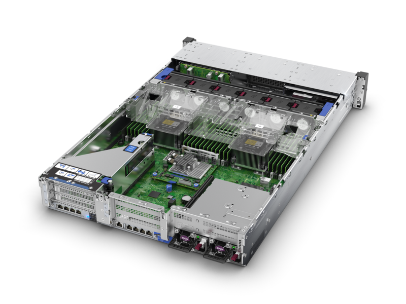 Serveur HPE ProLiant DL380 Gen10 6234, monoprocesseur, 32 Go-R S100i NC 8 lecteurs SFF, alimentation 800 W Detail view