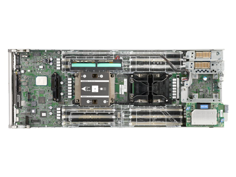 HPE Synergy 480 Gen10 计算模块 Detail view
