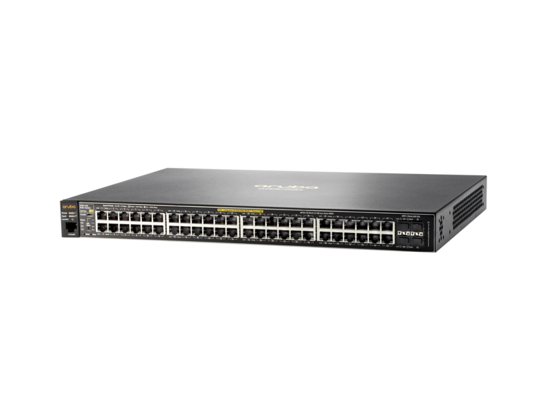 Aruba 2530 48G PoE+ 交换机 Left facing