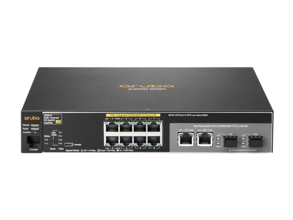 Aruba 2530 8 PoE+ Internal PS Switch