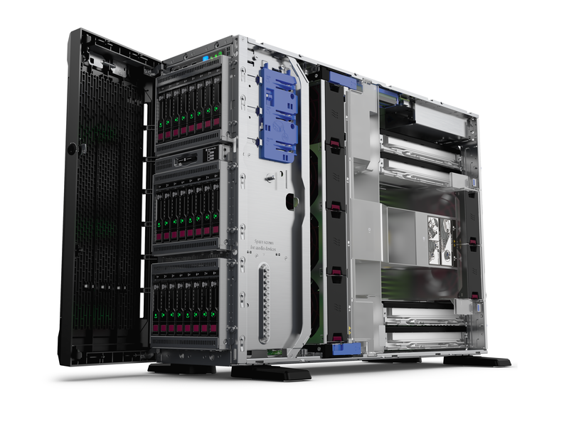 HPE ProLiant ML350 Gen10 3206R 1P 16GB-R S100i 4LFF 500 瓦冗余电源（1 个）服务器 Detail view