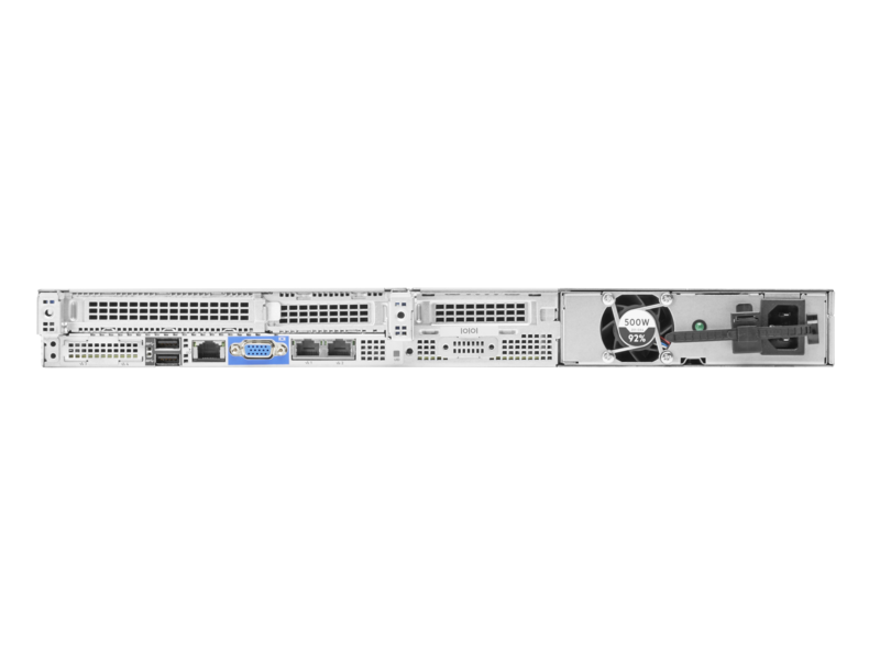 Serveur HPE ProLiant DL160 Gen10 4210R monoprocesseur 16  Go-R S100i 4 lecteurs LFF alimentation 500 W Rear facing