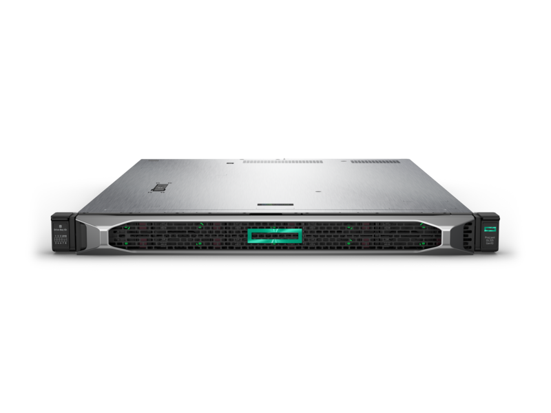 HPE ProLiant DL325 Gen10 7251 1P 8GB-R E208i-a 4LFF 500W PS Entry Server Left facing