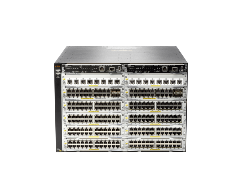 HPE Aruba Networking 5400R zl2 Switch Series Center facing