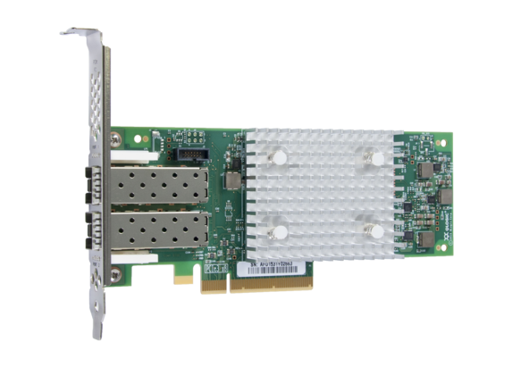HPE StoreFabric SN1100Q 16Gb Dual Port Fibre Channel Host Bus Adapter