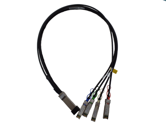 HPE 100GbE QSFP28 to 4x25GbE SFP28 1m Direct Attach Copper Cable