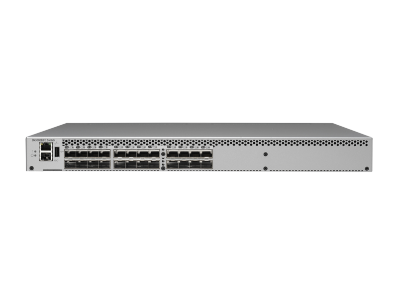 HPE SN3000B Fibre Channel Switch Center facing