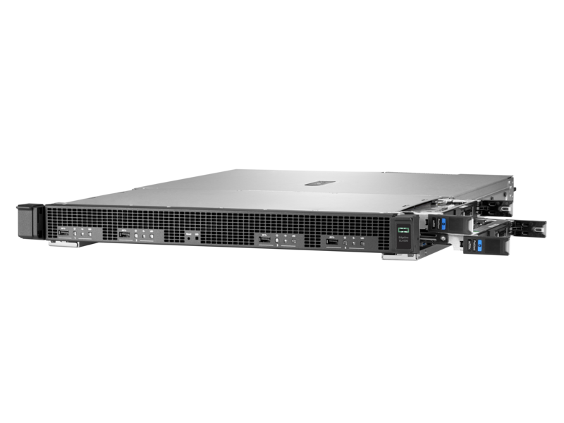 HPE Edgeline EL4000 Converged Edge System Top view open