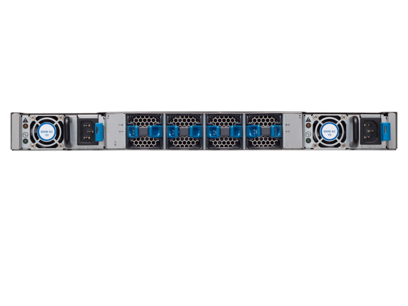 HPE C 系列 SN6620C 光纤通道交换机 Rear facing
