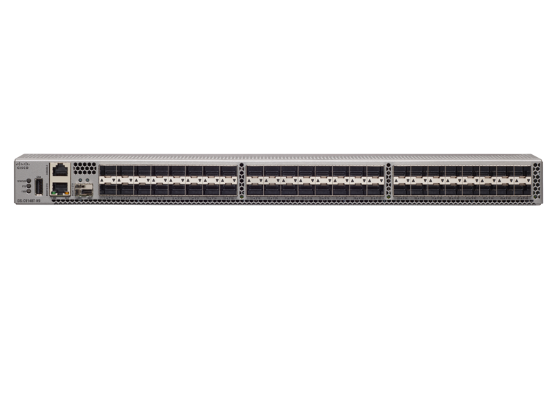 HPE SN6620C 32Gb 24 端口 32Gb SFP+ 光纤通道交换机 Center facing