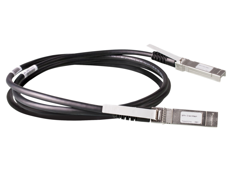 HPE FlexNetwork X240 10G SFP+ 到 SFP+ 3 米直连铜缆 Center facing