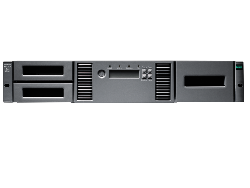 HPE MSL2024 0-Drive Tape Library