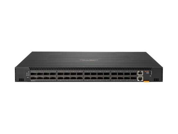 Aruba 8325-32C 32-port 100G QSFP+/QSFP28 Back-to-Front 6 Fans and 2 Power Supply Bundle