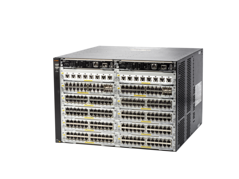 HPE Aruba Networking 5400R zl2 Switch Series Left facing