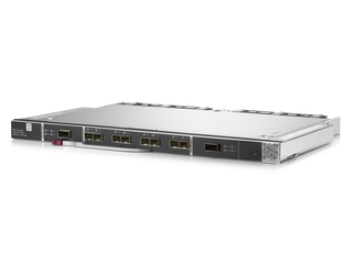 适用于 HPE Synergy 的 Brocade 32Gb/20 4SFP+ Power Pack+ 光纤通道 SAN 交换机模块 Left facing