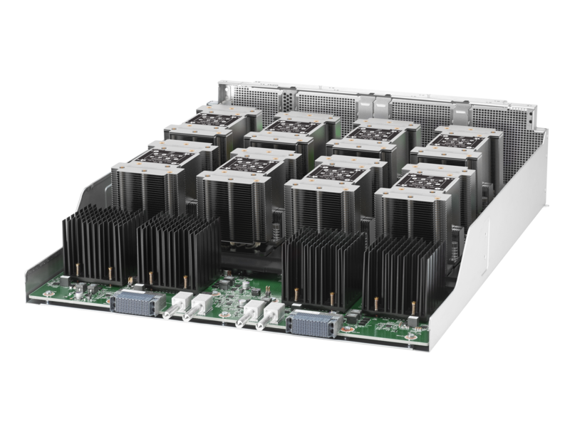 HPE Apollo 6500 Gen10システム Right facing