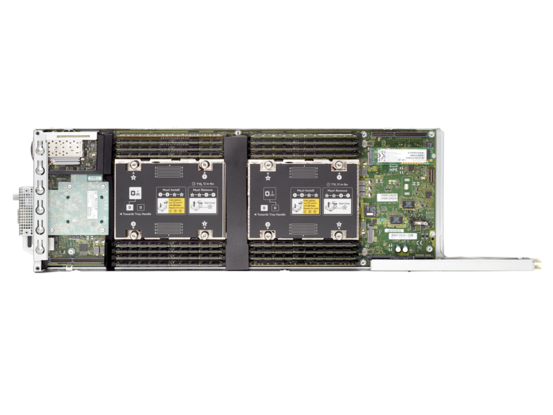 HPE ProLiant XL170r Gen10 服务器 Top view open