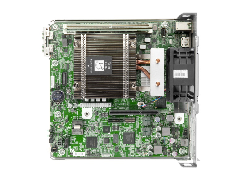 Serveur externe HPE ProLiant MicroServer Gen10 Plus G54208 Go-U S100i 4 disques LFF-NHP 180 W PS Detail view