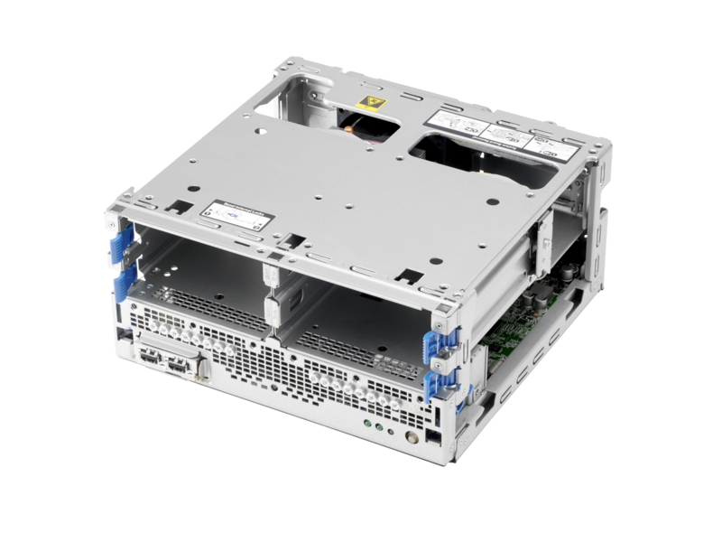 HPE ProLiant MicroServer Gen10 Plus E-2224 S100i 4LFF 非热插拔 180 瓦外接电源服务器 Top view open