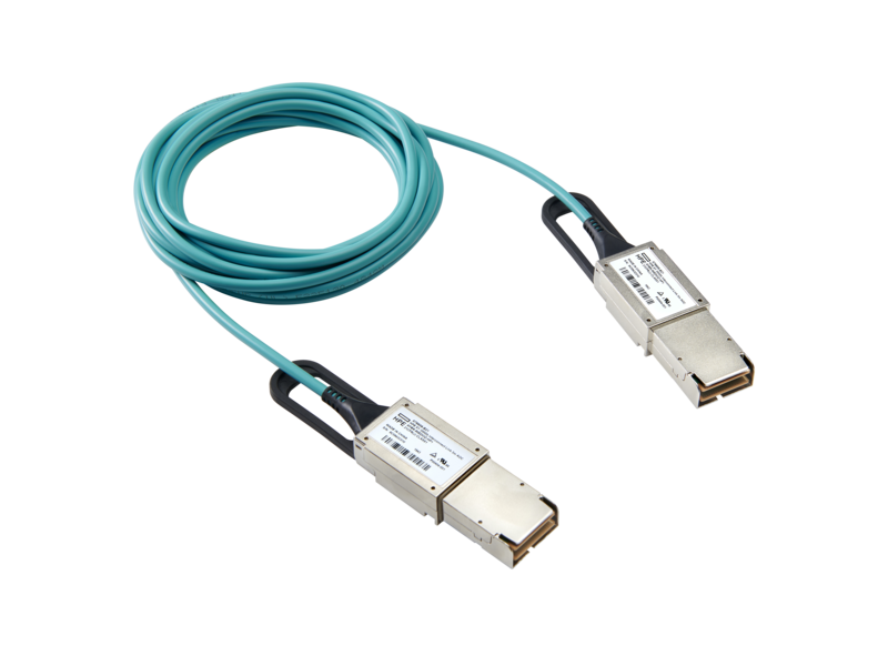 HPE Synergy 300Gb 互连链路 15 米有源光缆 Right facing