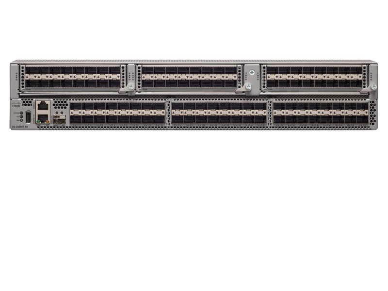 Commutateur Fibre Channel HPE SN6630C 32Gb 96 ports/48 ports Center facing