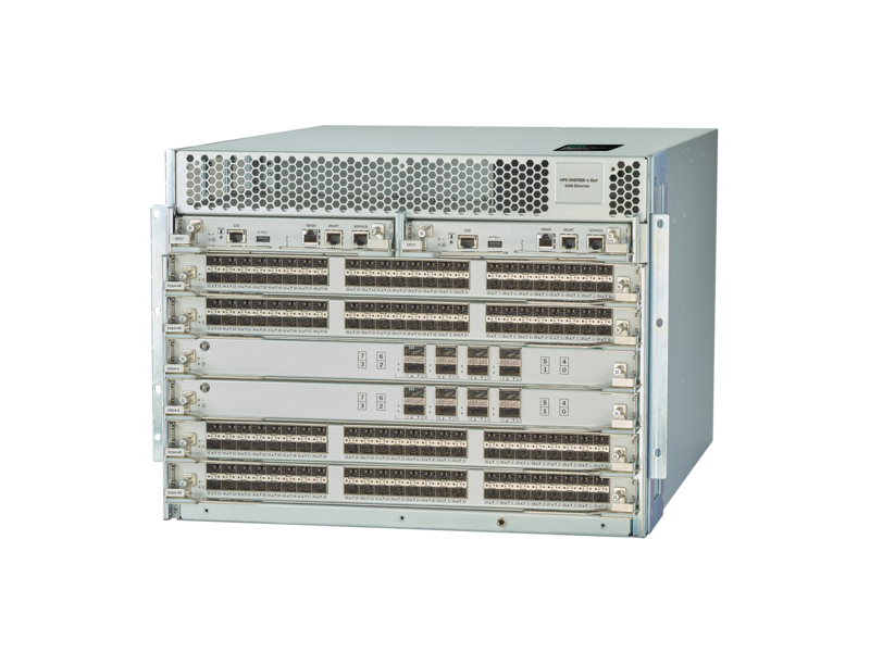 Commutateur-directeur HPE SN8700B 4 logements Power Pack+ Left facing