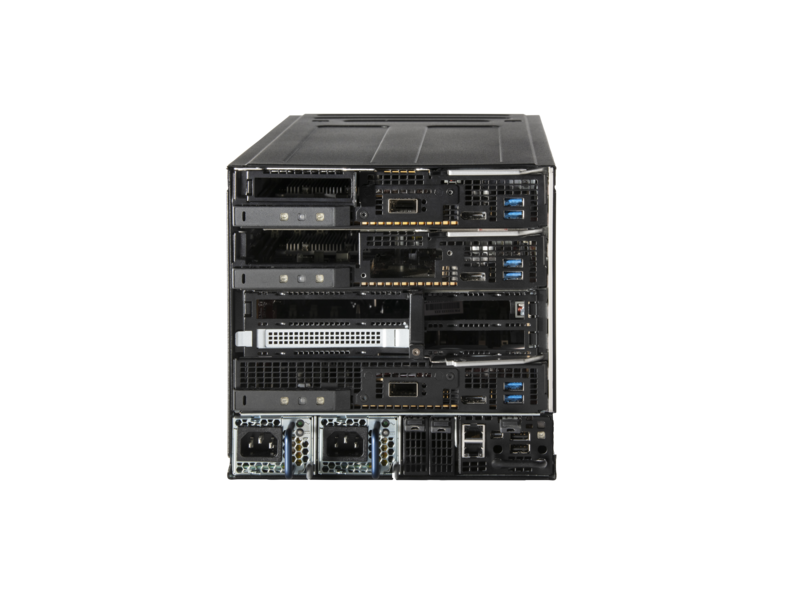 HPE Edgeline EL8000 Converged Edge System Right facing