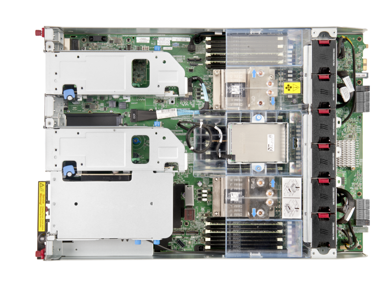 HPE Alletra 6000 Top view open