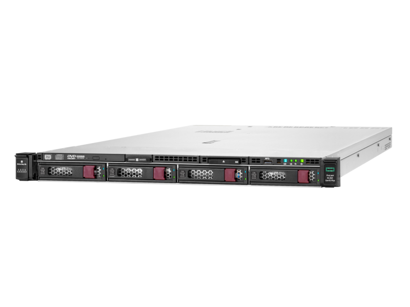 HPE ProLiant DL360 Gen10 Plus 4309Y 2.6 GHz 8 核 1P 32GB-R P408i-a NC 4LFF 800 瓦电源服务器 Left facing