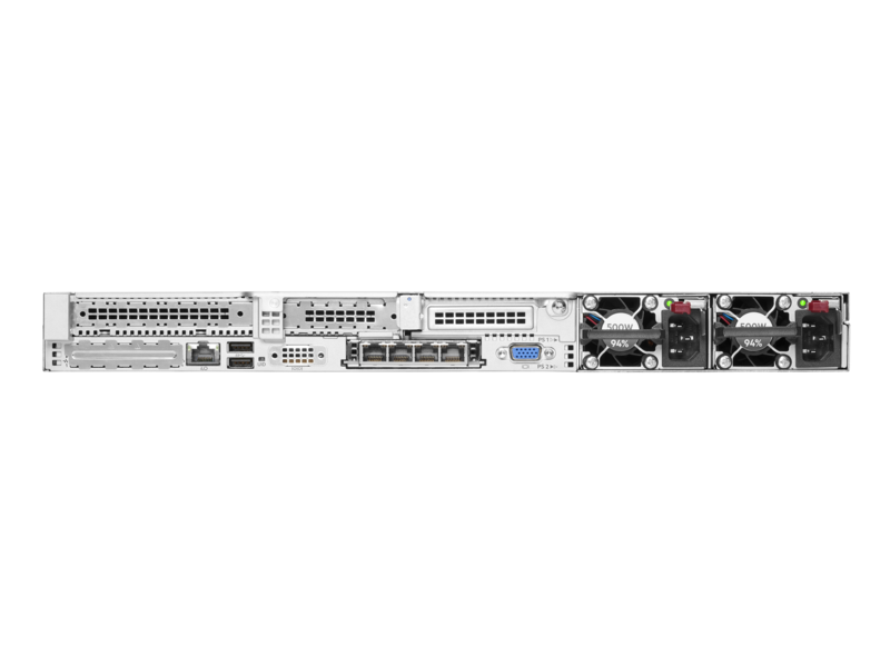 HPE ProLiant DL360 Gen10 Plus 5315Y 3.2 GHz 8 核 1P 32GB-R MR416i-a NC 8SFF 800 瓦电源服务器 Rear facing