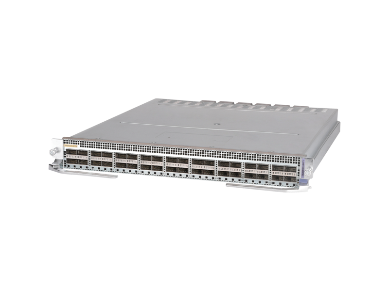HPE FlexFabric 12900E 36 端口 100 千兆以太网 QSFP28 X 型模块 Center facing
