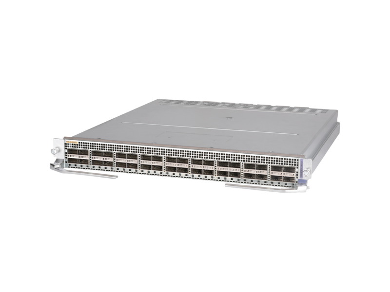 HPE FlexFabric 12900E 36 端口 40 千兆以太网 QSFP+ X 型模块 Center facing