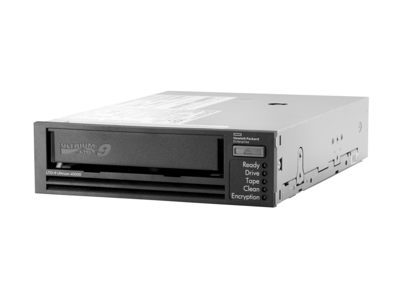 HPE StoreEver LTO-9 Ultrium 45000内蔵テープドライブ Left facing