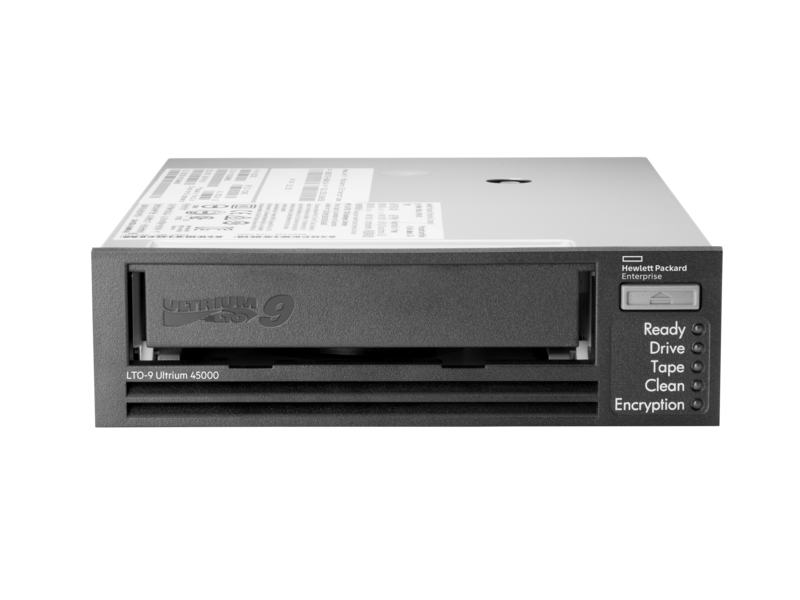 HPE StoreEver LTO-9 Ultrium 45000内蔵テープドライブ Center facing