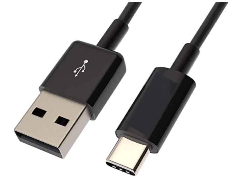 Aruba USB-A to USB-C PC-to-Switchケーブル Center facing