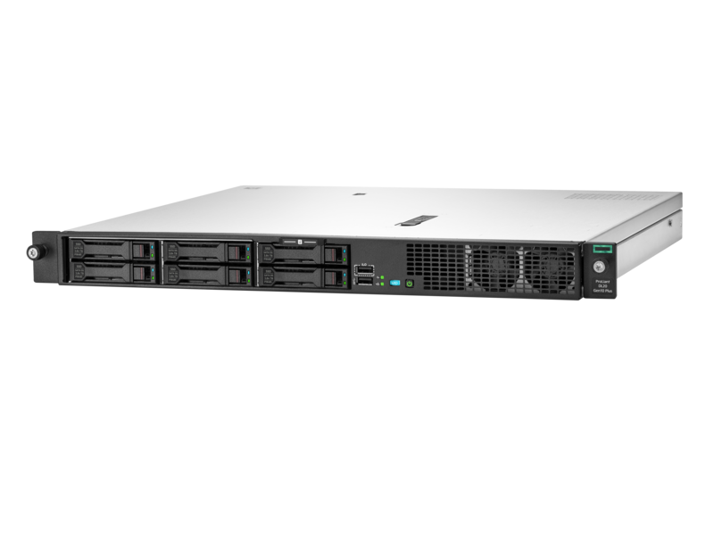 Serveur HPE ProLiant DL20 Gen10 Plus Left facing