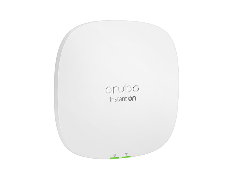 Aruba Instant On AP25 (RW) 4x4 Wi-Fi 6 室内接入点 Right facing